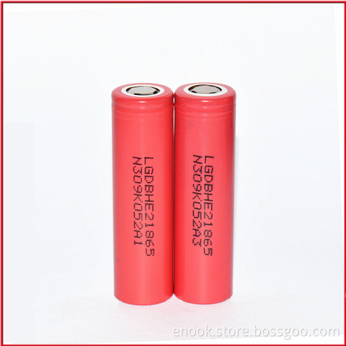 LGHE2 2500mah 20A Rechargeable Li-ion Battery